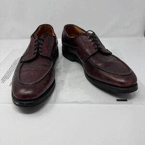 Allen Edmonds Mens 14 AAA Burgundy Leather Cap Toe Oxford Dress Shoes‎ Comfort